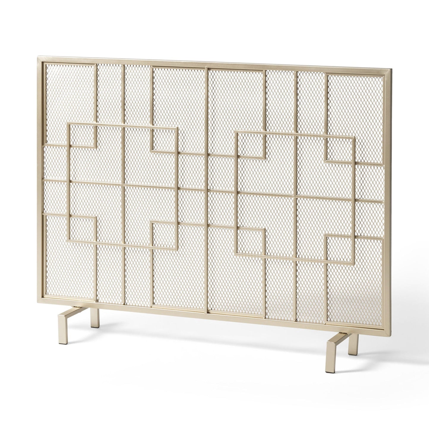 Dorothy - Modern Single Panel Iron Fire Screen
