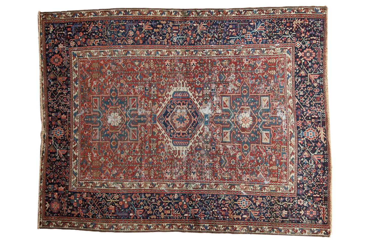 4.5x6 Vintage Karaja Rug
