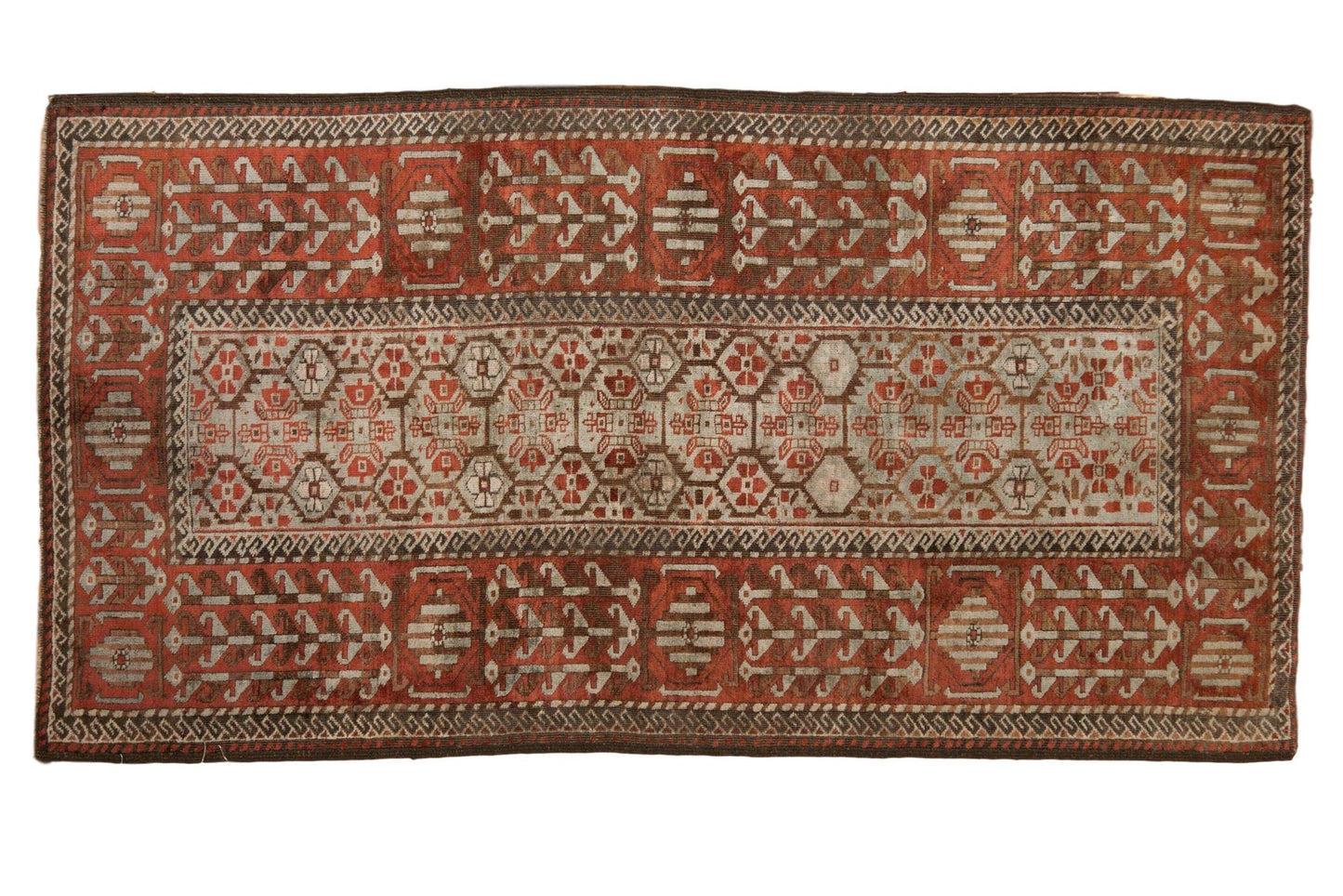 3x5.5 Vintage Distressed Belouch Rug