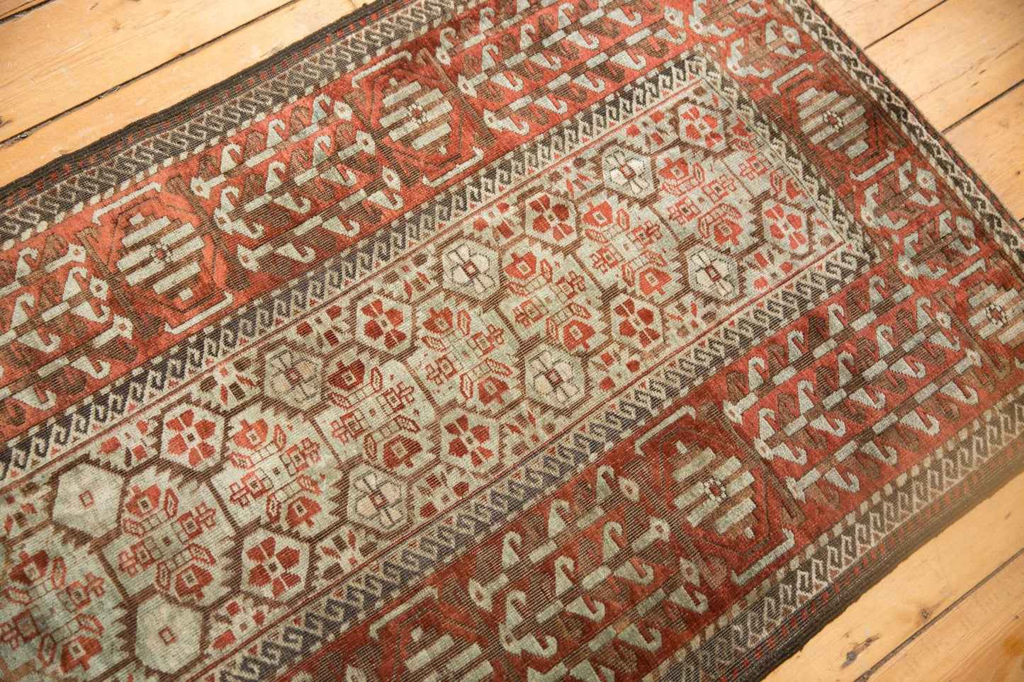 3x5.5 Vintage Distressed Belouch Rug
