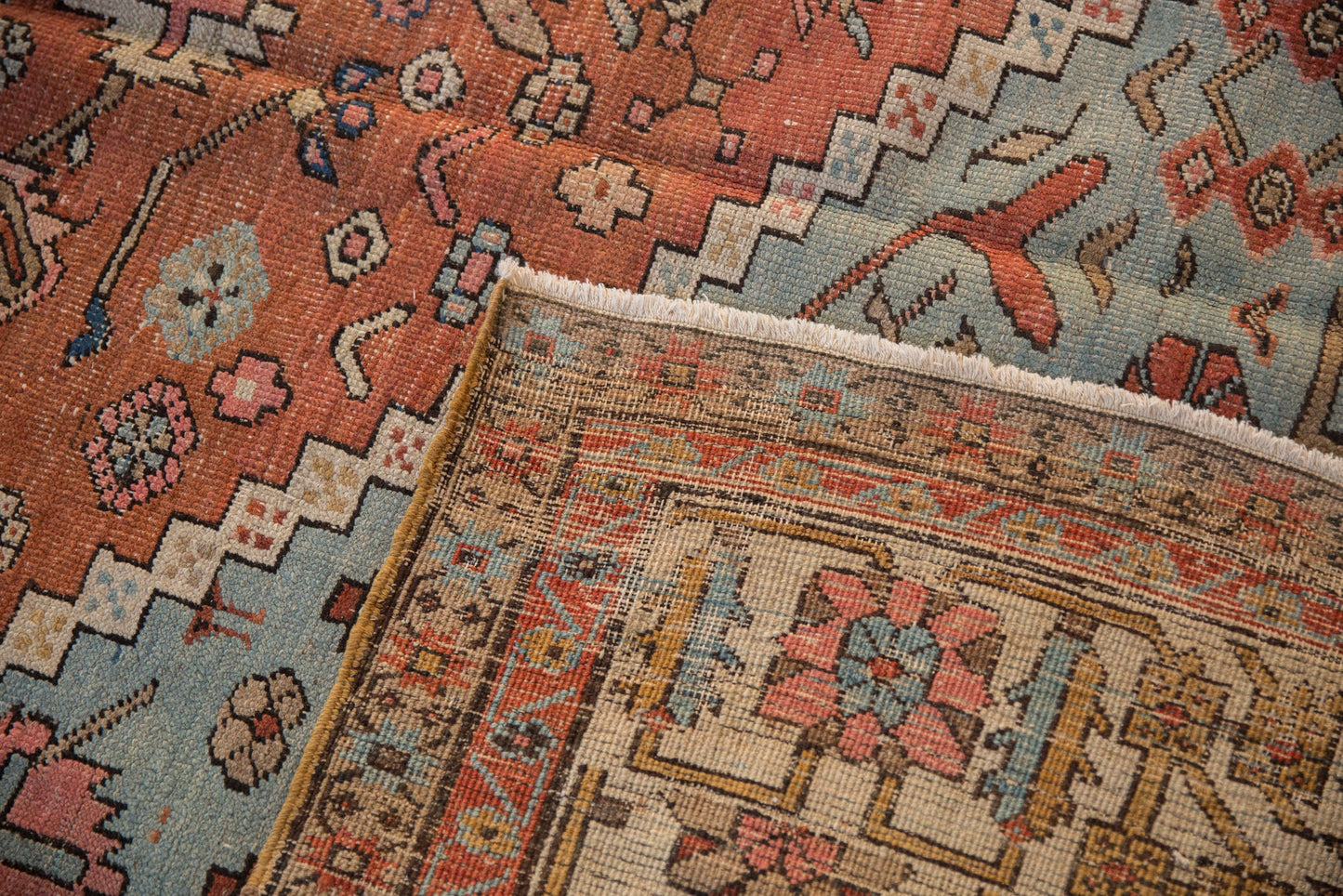 11.5x16.5 Antique Bakshaish Carpet
