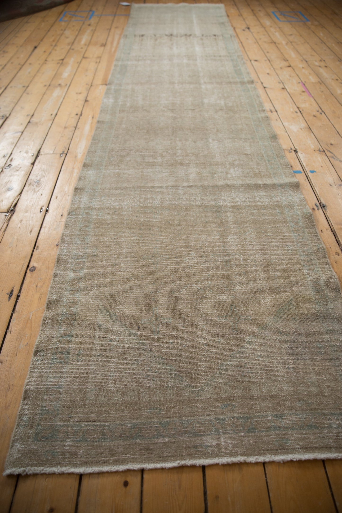 3x14 Vintage Fine Distressed Hamadan Rug Runner