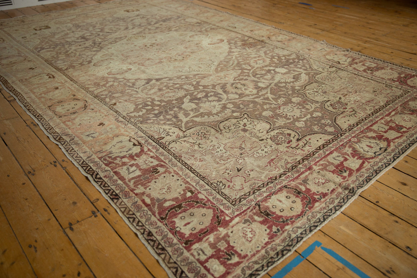 8x12 Vintage Distressed Kayseri Carpet