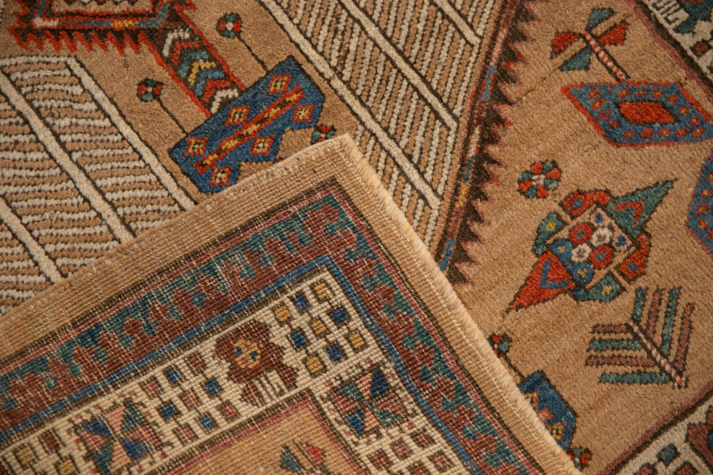 3x7.5 Vintage Serab Rug Runner