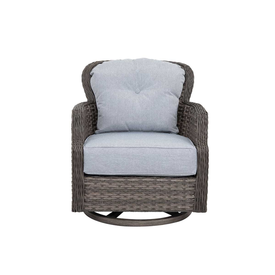 The Tenaya Wicker Swivel Rocking Chair - Set of Two