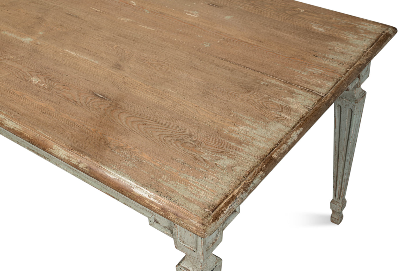 Elise Dining Table, Sage - White Glove Included