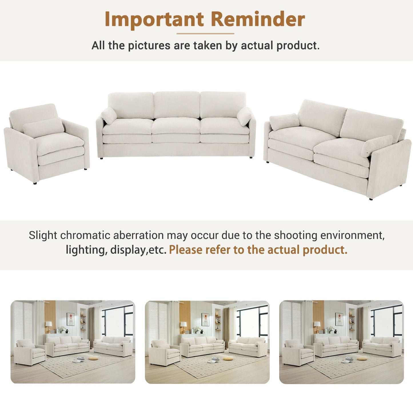 Cloud Sofa Set Couch For Living Room