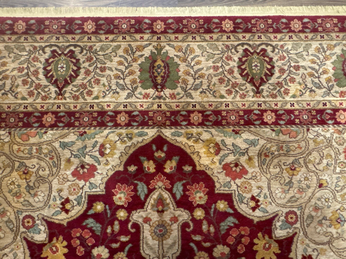 Karastan Rug 8.8 x 12, Antique Legends Royal Tabriz, Wool Pile, Vintage, Rare Design