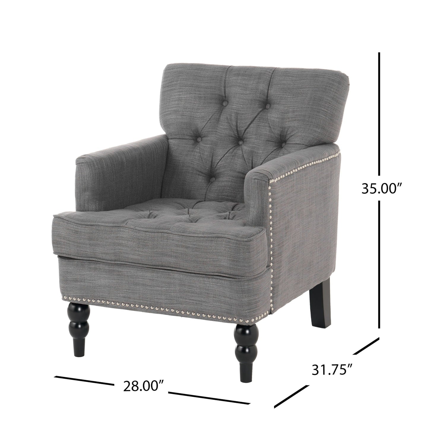 Ashbourne Tufted Club Chair
