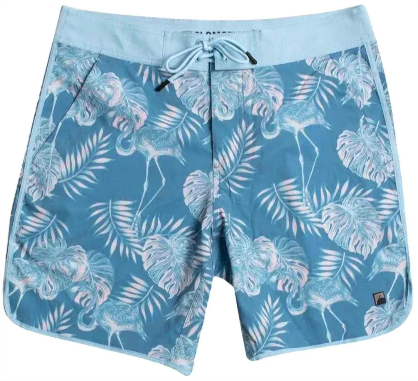 Men's Flamingo Paradise Scallop Boardshorts