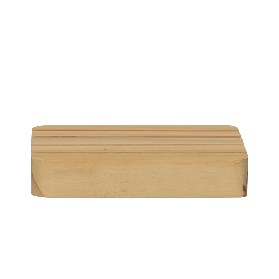 The Montauk Pine Wood Artisanal Soap Dish