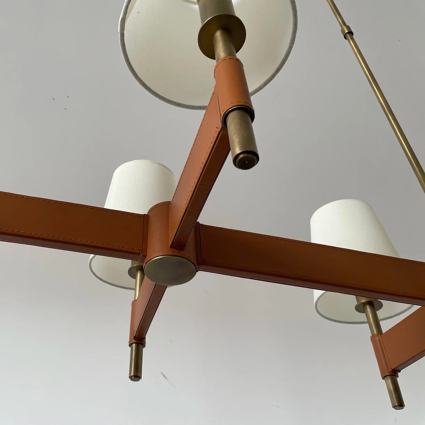 Hastings Leather Chandelier
