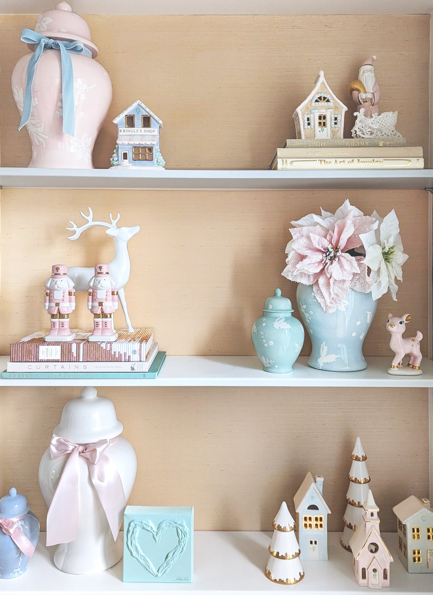 Pastel Kringle Shop with 22K Gold Accents