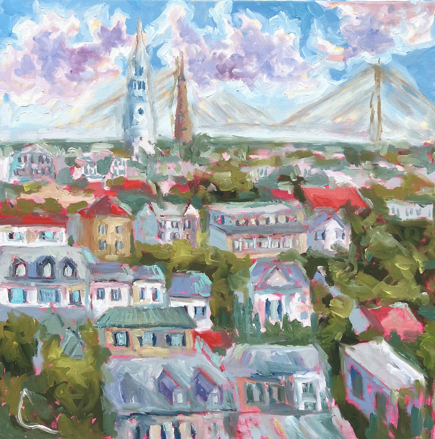 Holy City Steeples 3 PRINT