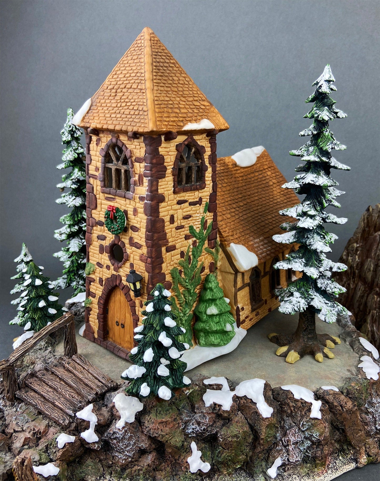 Grand Theater Nutcracker Christmas Village House. Illuminated Holiday Decor. Secular Holiday Decor. Kids Room. Store or Cafe Display.