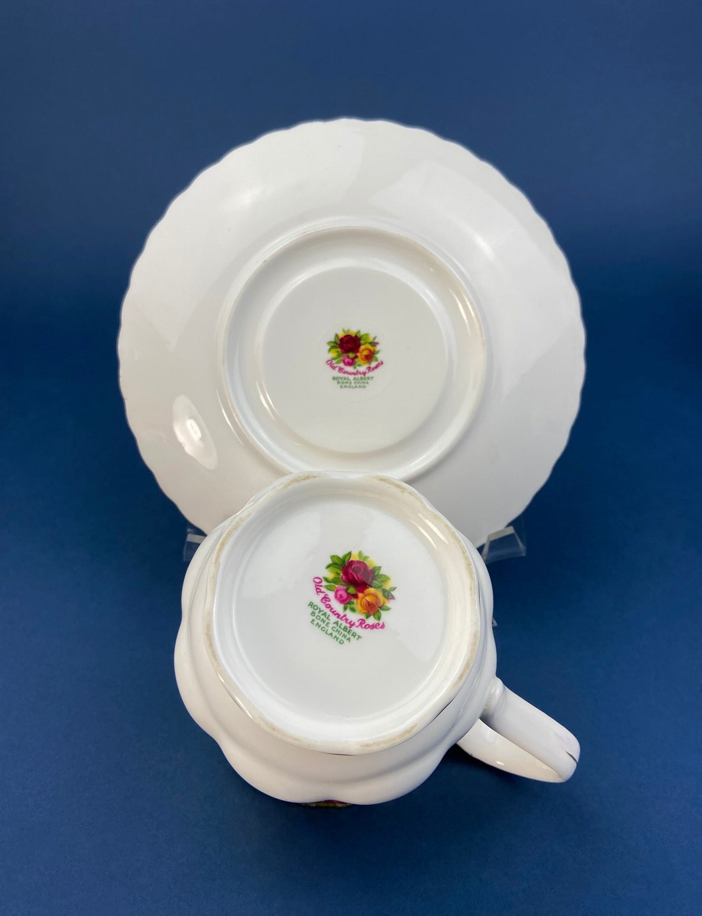 Royal Albert Cup and Saucer: Old Country Roses Coffee Tea Set