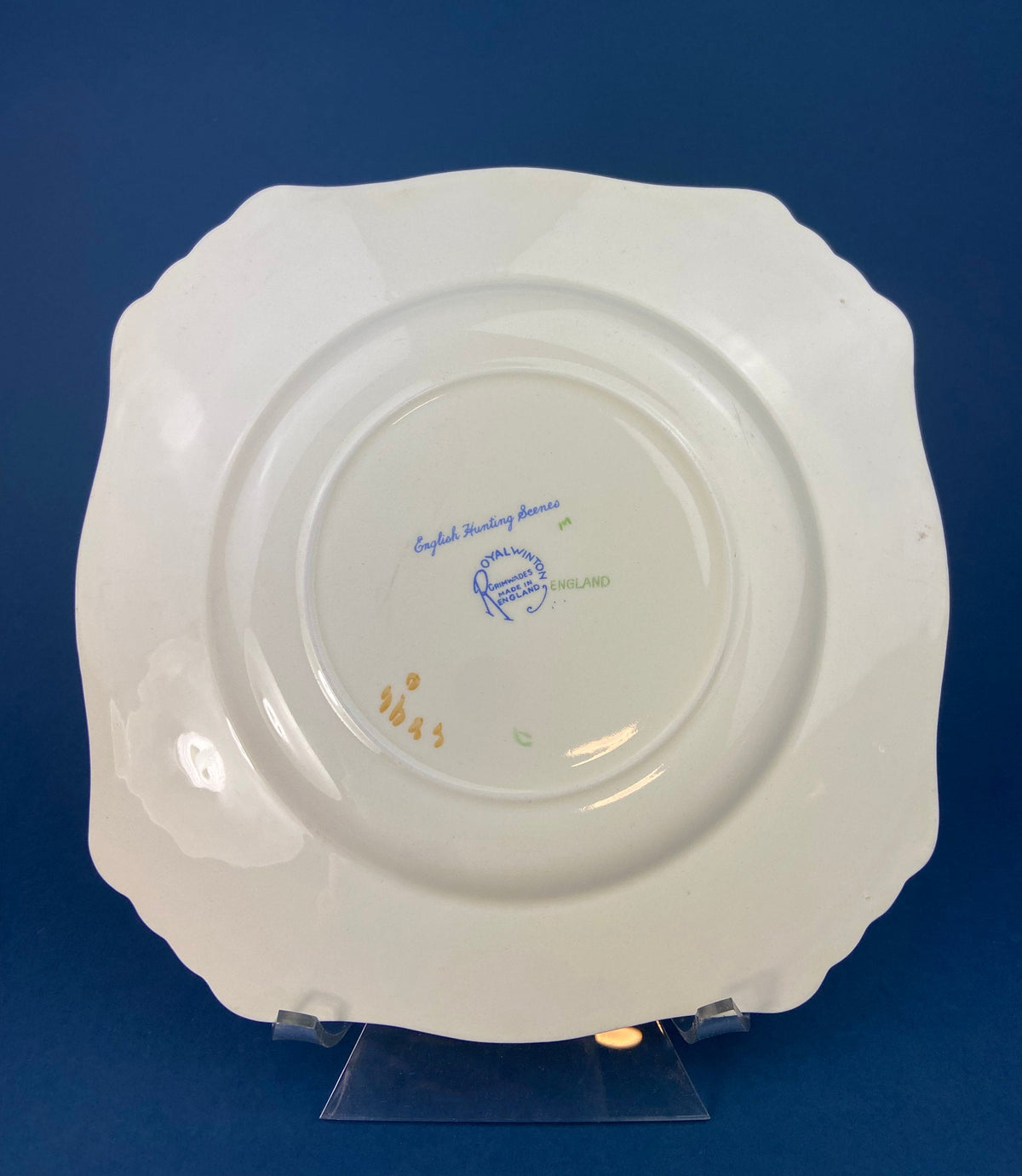 The Royal Winton English Hunt Plate