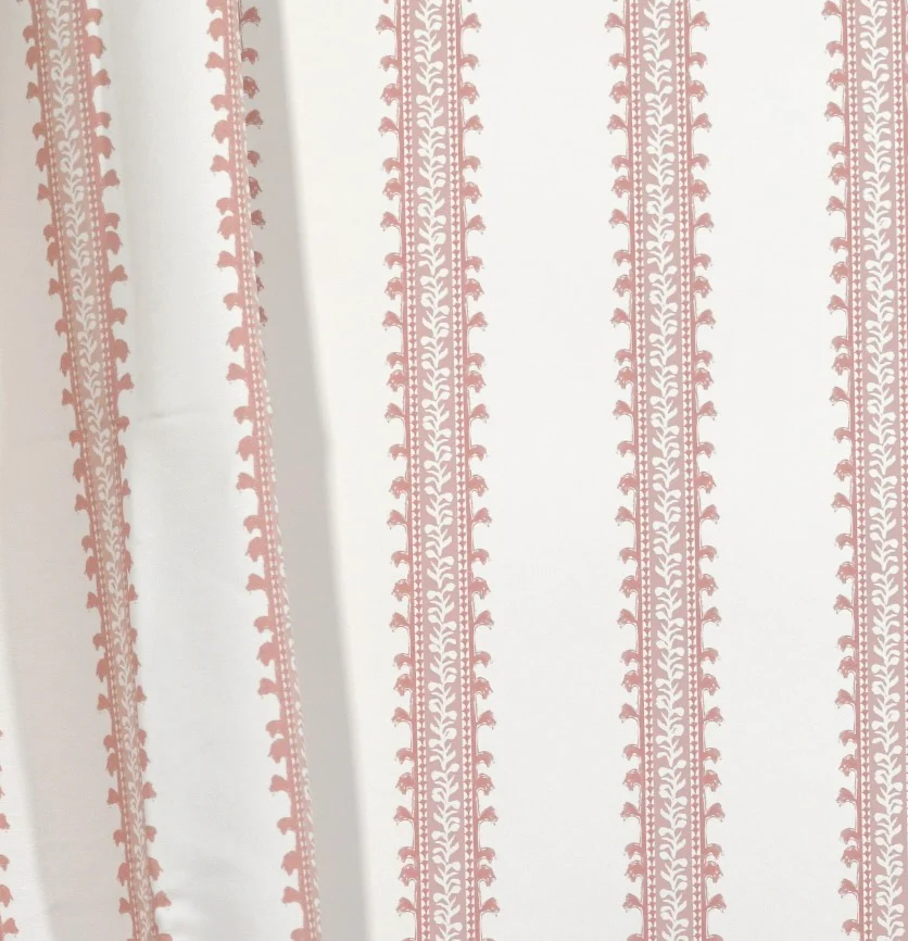 Forged Vine in Rose Wallpaper