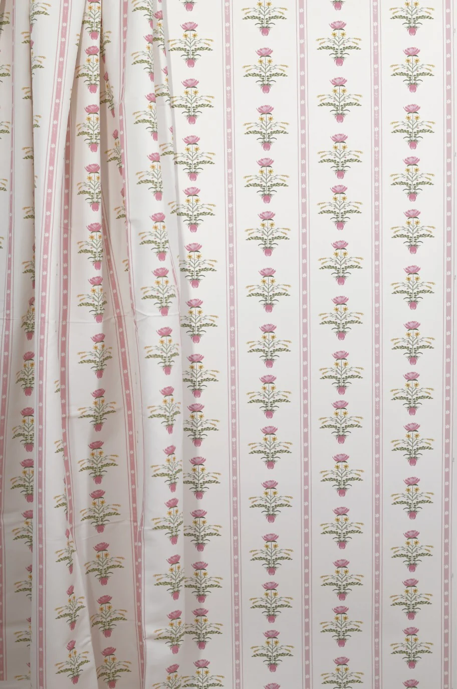 Lotus Garden in Rose Wallpaper