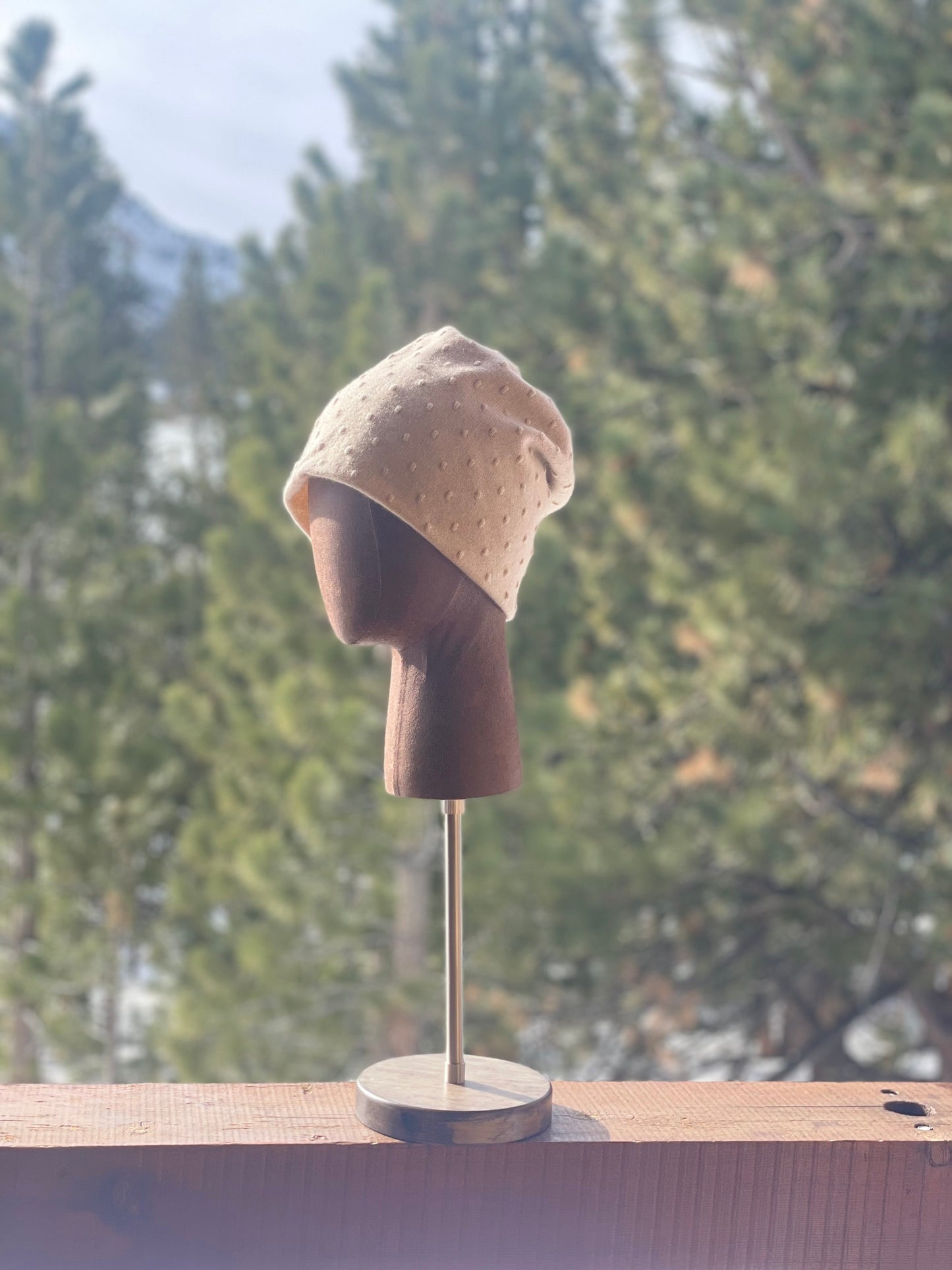 Hat: Muumtei Reversible 100% Cashmere