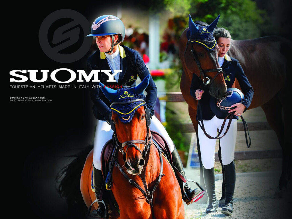 The Suomy Apex Riding Helmet – Luxury Pearl Black Matte