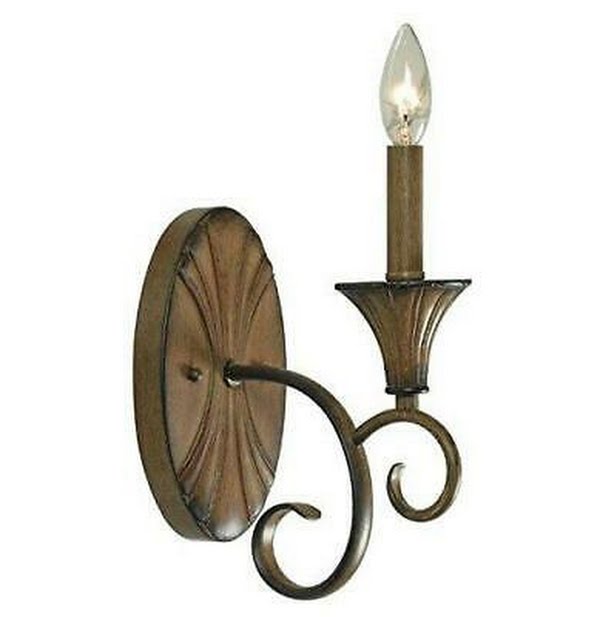 Harbor House Chester Aruba Teak Single-Light Wall Sconce