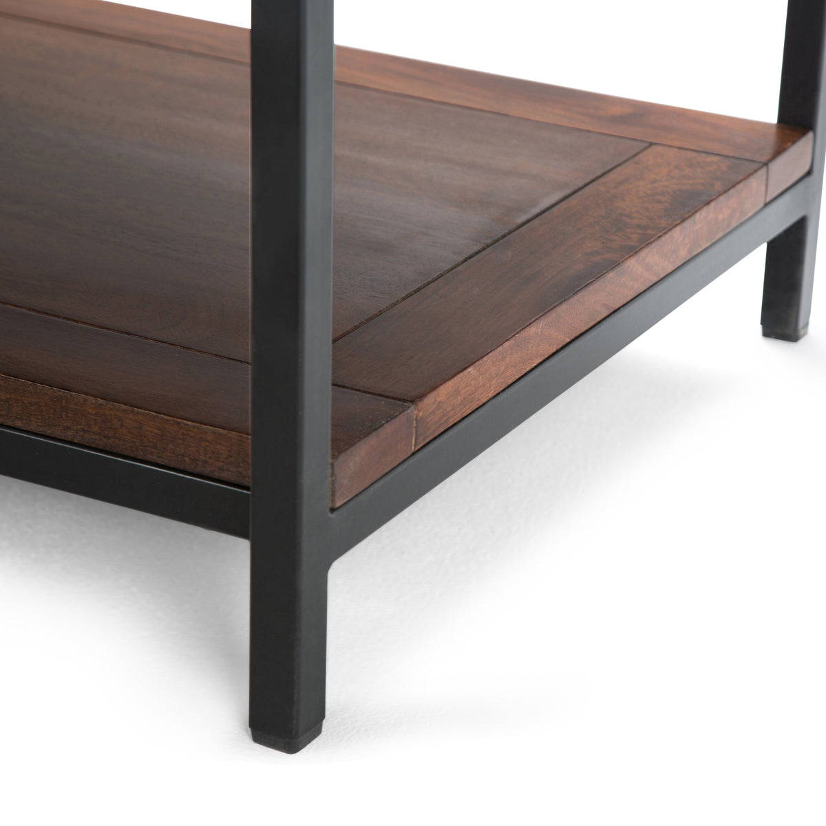 Sporting Estate Mango Wood & Steel Coffee Table