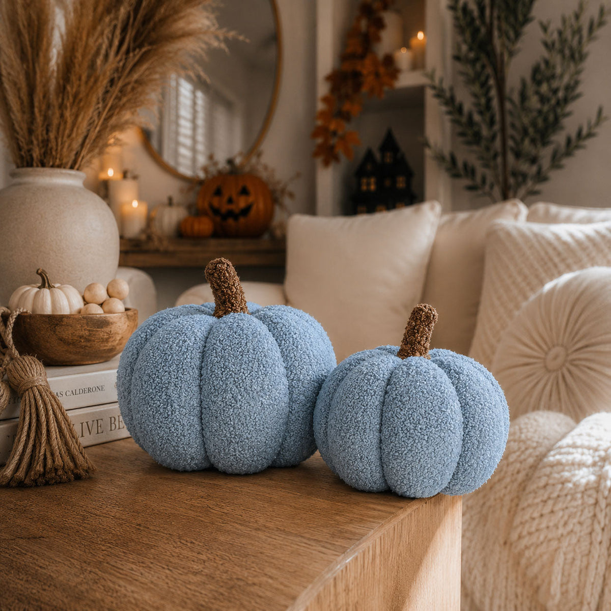 Blair Plush Velvet Pumpkin