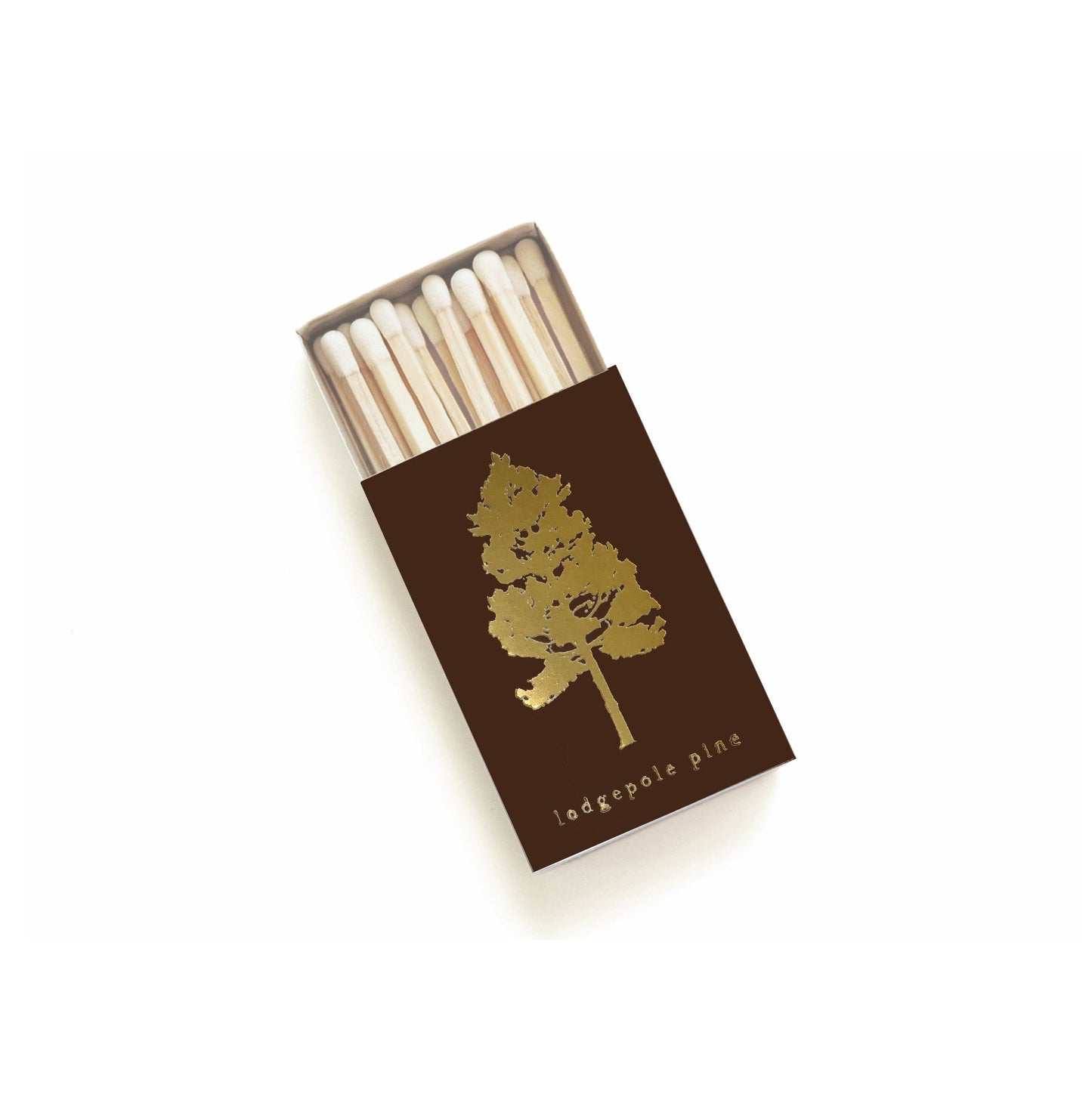 Lodgepole Pine Tree Matchbox
