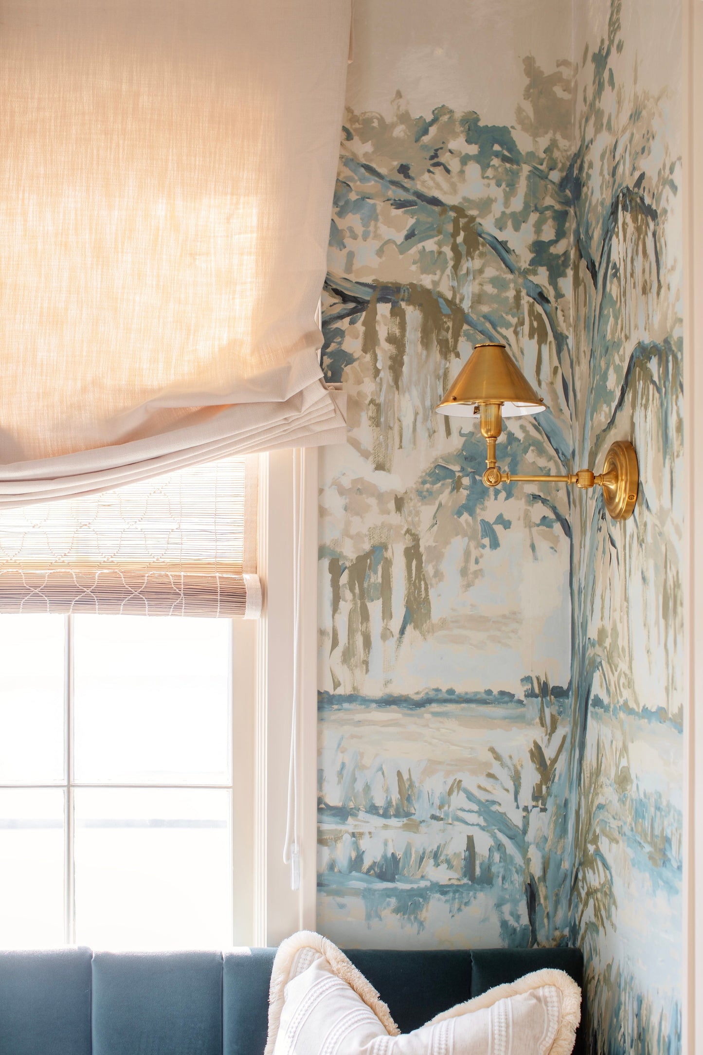 Lowcountry Mural (repeating)- Wallpaper