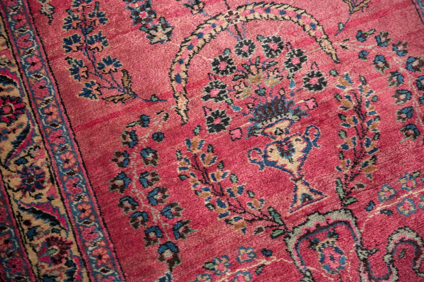 3.5x16 Vintage Meshed Rug Runner