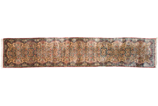 3x15.5 Vintage Kerman Rug Runner