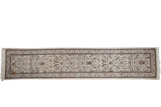 3x14 Vintage Tabriz Rug Runner