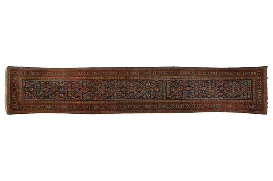 3.5x16.5 Antique Fereghan Rug Runner
