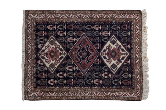 4x5 Vintage Ardebil Rug