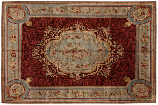 12x15 Indian Savonnerie Design Carpet