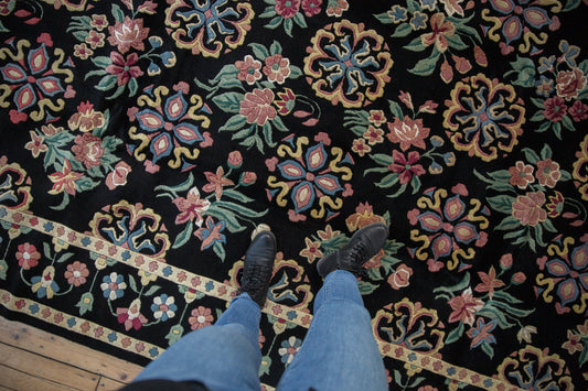 9x11.5 Vintage Indian Arts And Crafts Design Carpet