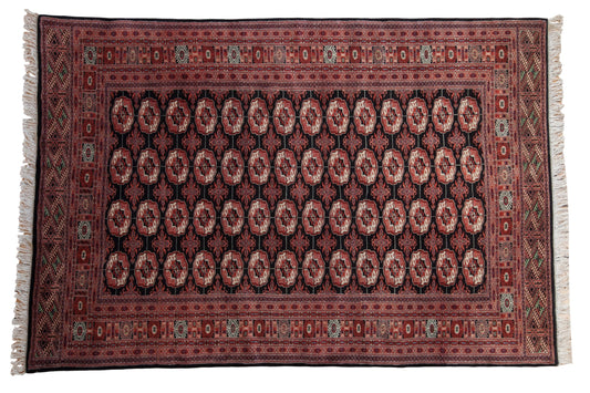 6x9 Vintage Fine Bokhara Carpet