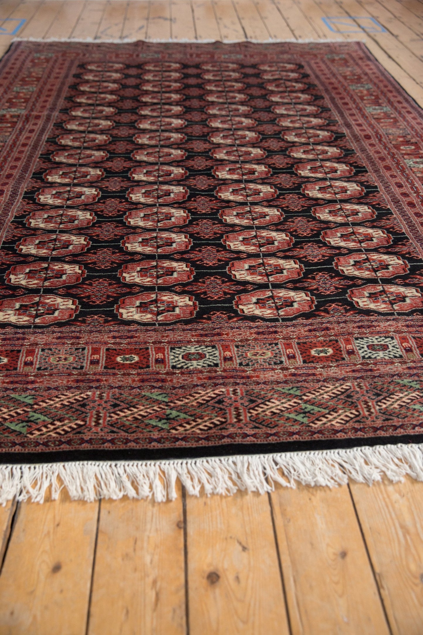 6x9 Vintage Fine Bokhara Carpet