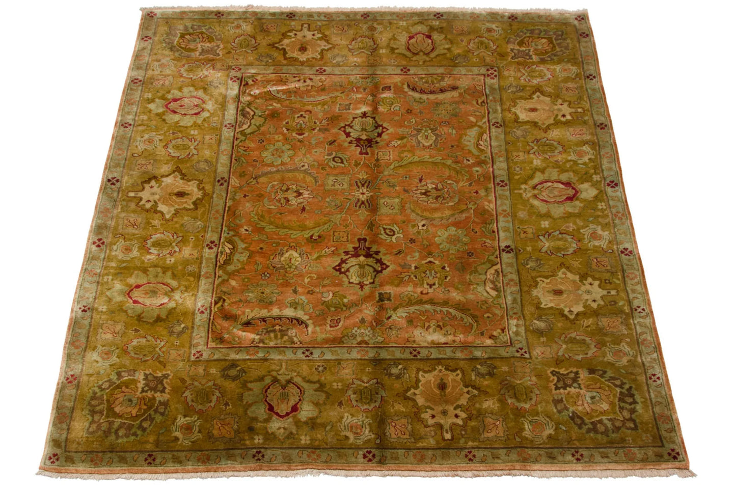 8.5x9.5 Vintage Agra Square Carpet
