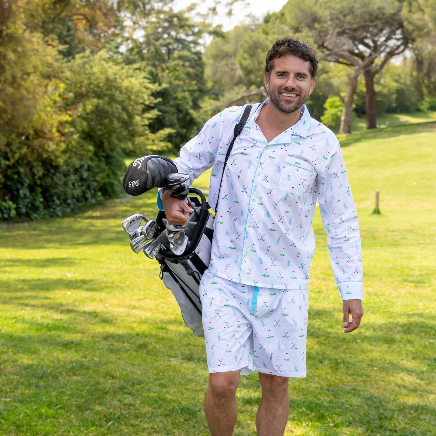 Men's Golf Sleep Shorts