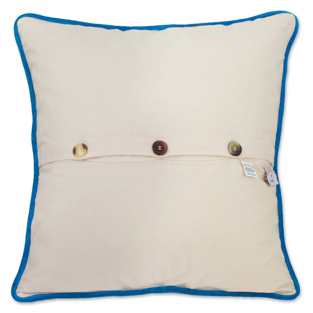 Miami Hand-Embroidered Pillow