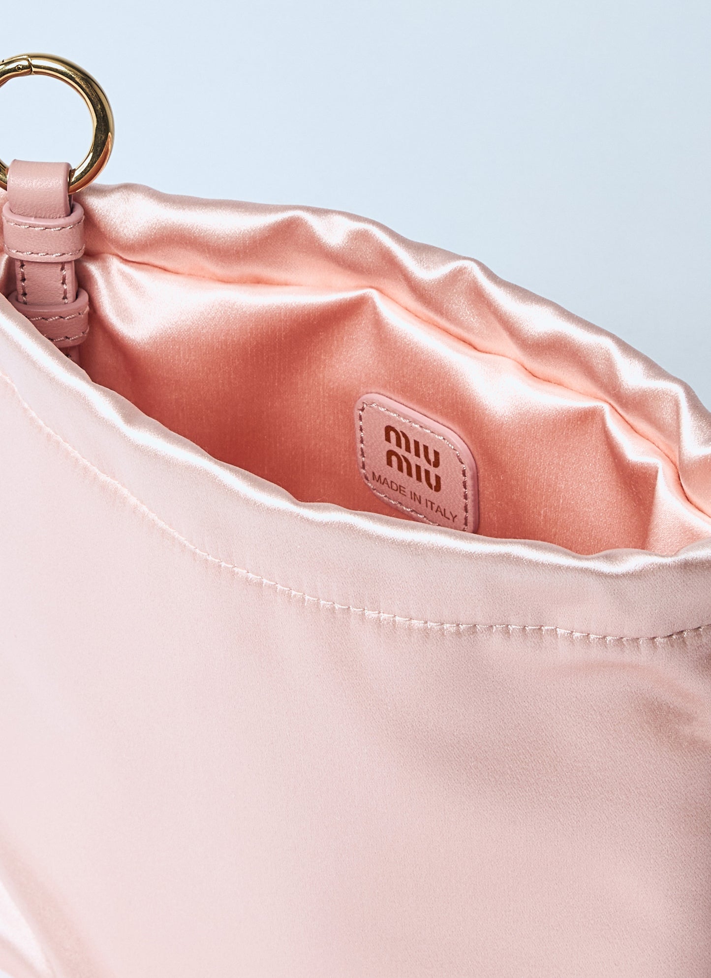 Miu Miu Women Satin Pouch