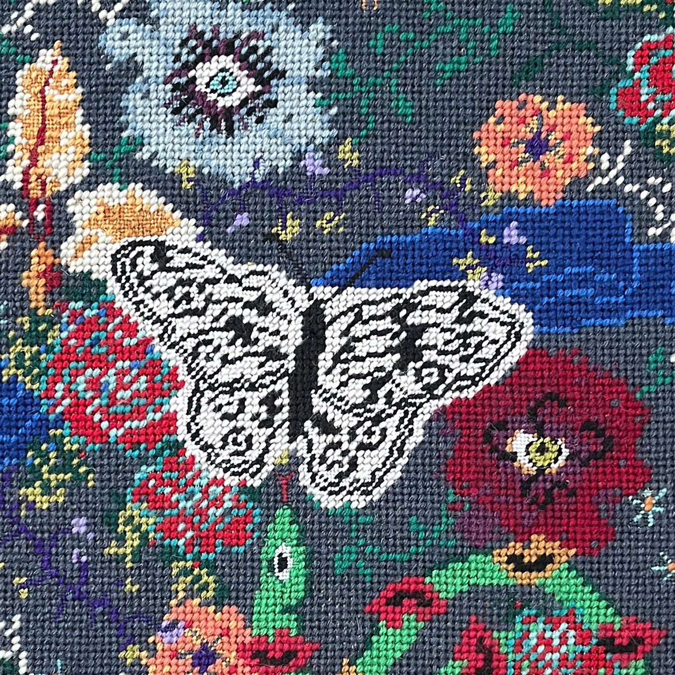 needlepoint NIGHTSWIMMING