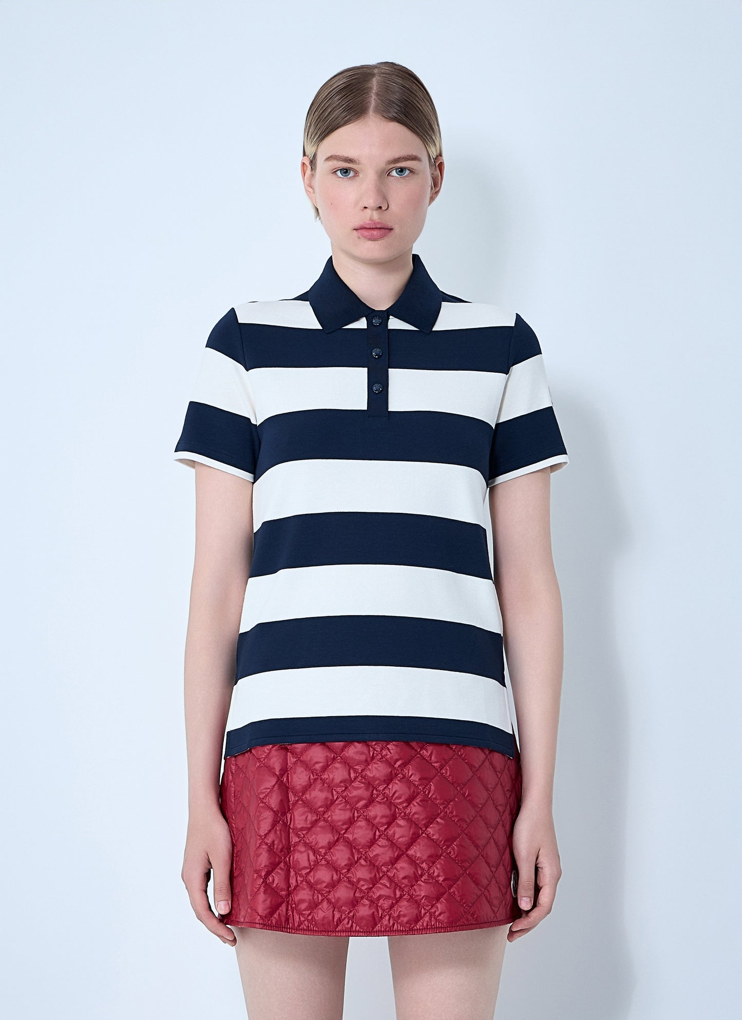 Moncler Women Striped Polo Shirt