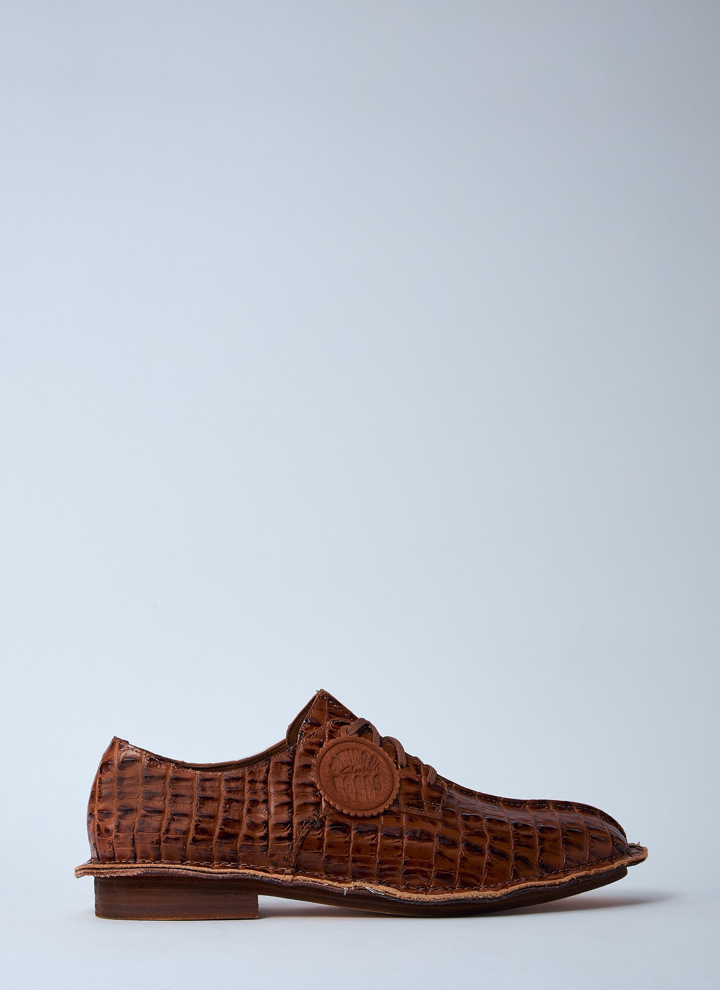 Martine Rose x Clarks Croc-Embossed Derby Shoes