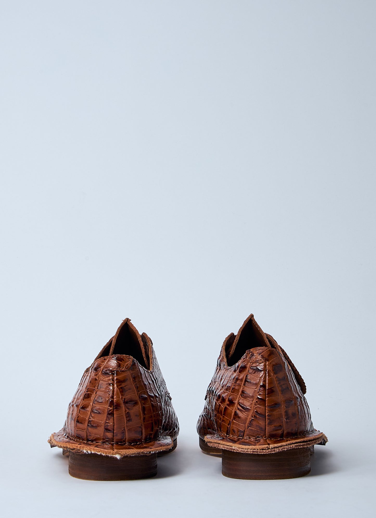 Martine Rose x Clarks Croc-Embossed Derby Shoes