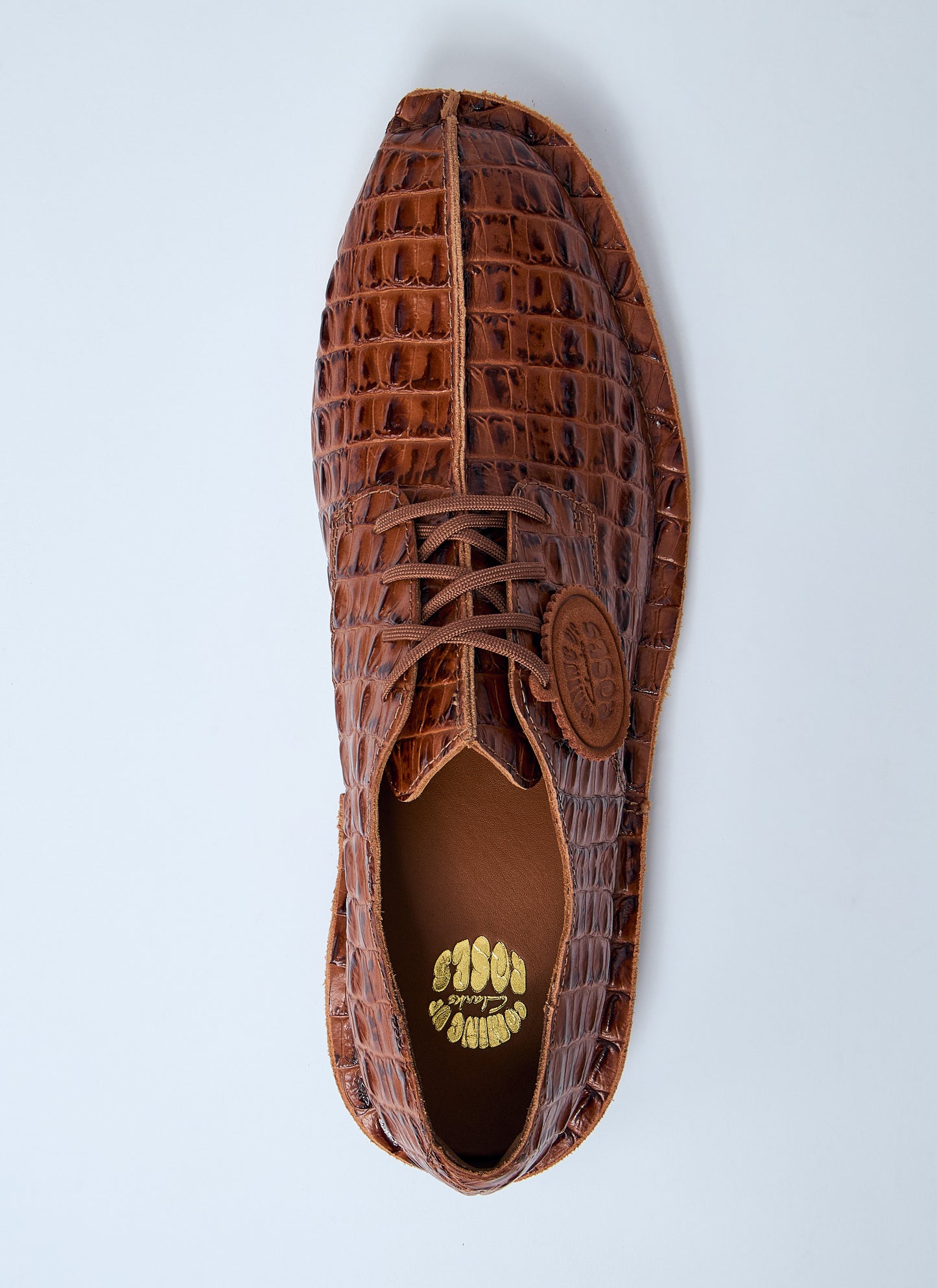 Martine Rose x Clarks Croc-Embossed Derby Shoes