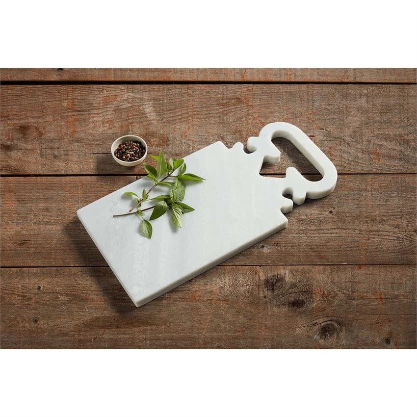 Mud Pie Marble Board intricate handle