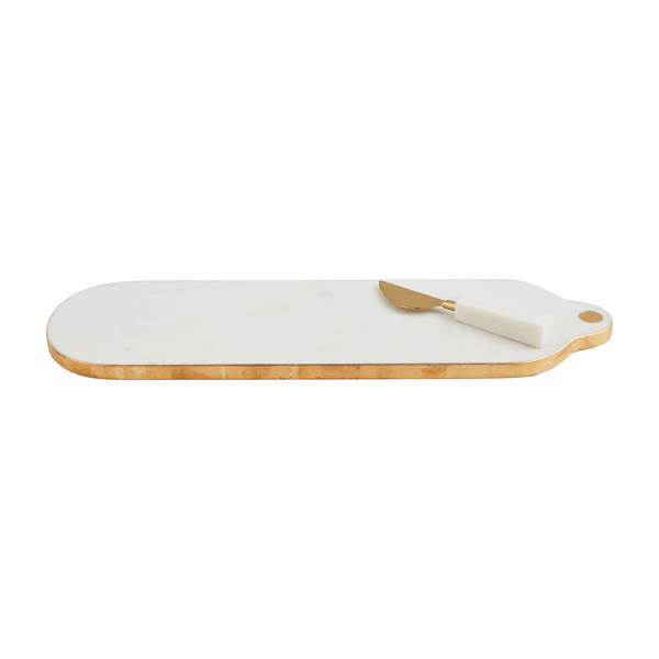 Mud Pie Marble & Gold Board Set